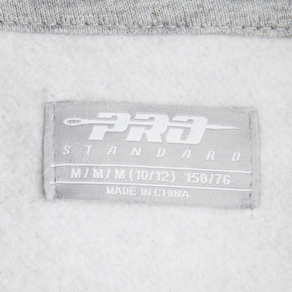 Youth LA Clippers Pro Standard Heather Grey Patch Hoodie - Apparel - Gray - 40-000058-S