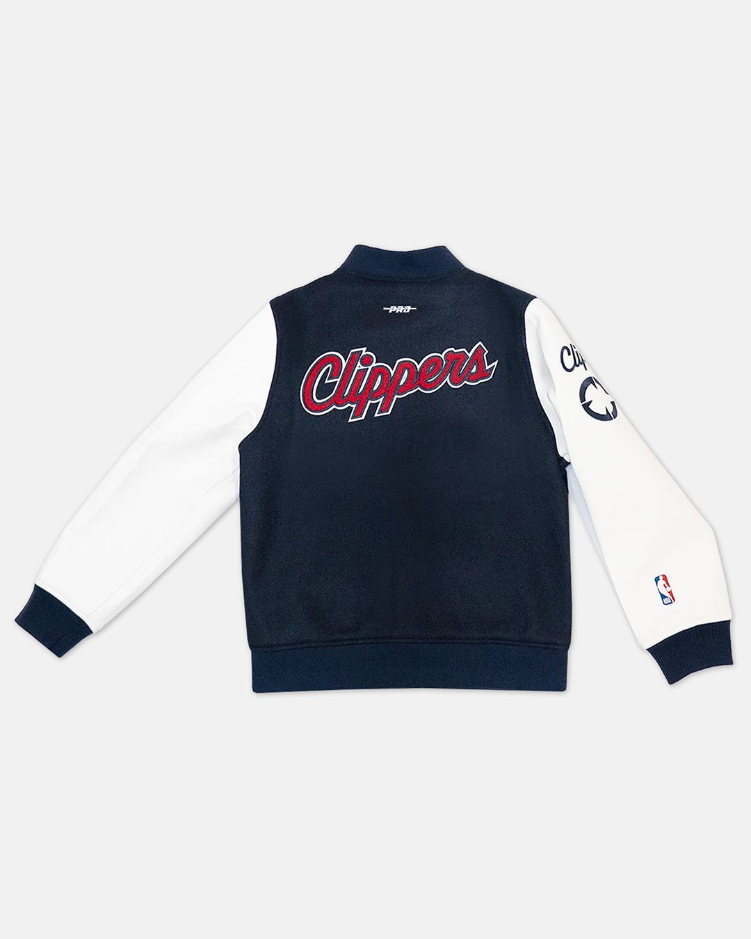 Youth LA Clippers Varsity Jacket - Apparel - Navy - 40-000054-S