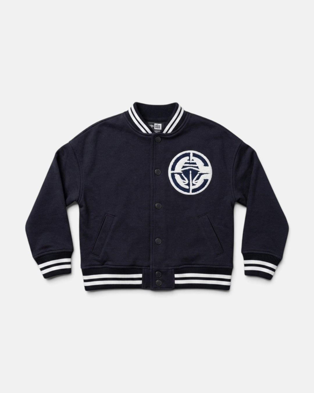 Youth LA Clippers Varsity Jacket - Apparel - Navy - 40-000080-XS(4/5)