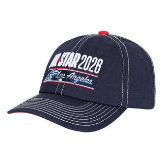 Youth Los Angeles All - Star 2026 Adjustable Strap Hat - Headwear - Navy - 62-000034