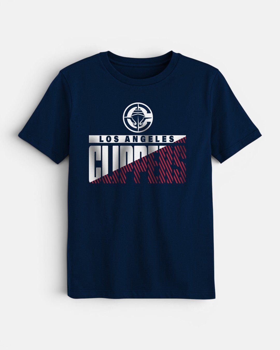 Youth Split Color Graphic Tee - Apparel - Navy - 40-000089-S